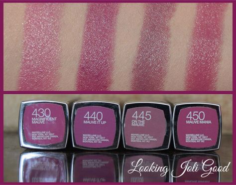 Maybelline Mauve | lookingjoligood.wordpress.com Lipstick Maybelline, Mauve Lipstick, Mauve Lips, Maybelline Lip, Drugstore Lipstick, Maybelline Lipstick, Mauve Nails, Maybelline Color Sensational, Purple Lipstick