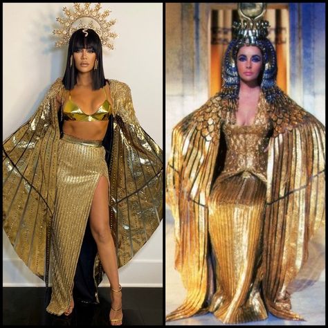 Khloe Kardashian Dress, Khole Kardashian, Khloe And Tristan, Cleopatra Dress, Kardashian Dresses, Matching Halloween Costumes, Costumes For Halloween, Black Bob, Holloween Costume