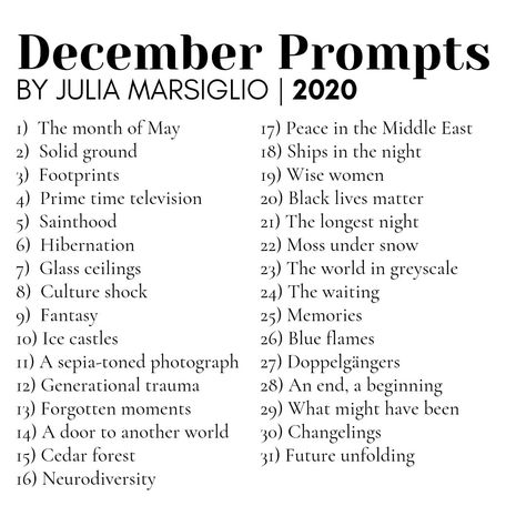 Pin for prompts to help out writers block this holiday season! Or perhaps you are looking for a way to start writing. Poetry prompts can be a useful tool. December Poetry Prompts, Poetry Writing Prompts Deep, December Prompts, Christmas Creative Writing, December Poems, Poem Prompts, Prompts Poetry, December Writing Prompts, Writers Journal