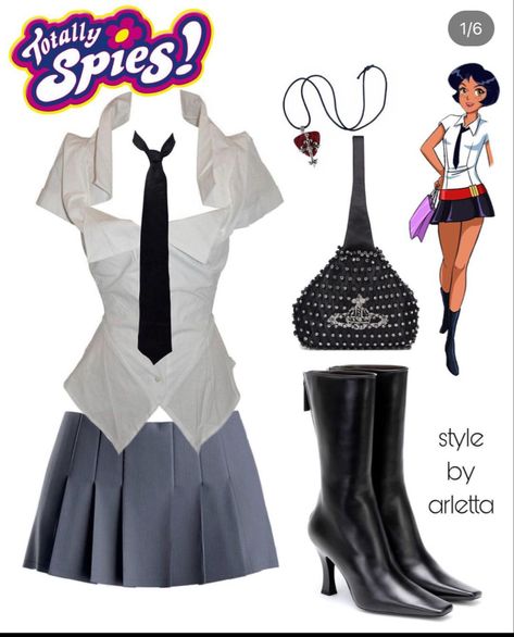 Halloween Costumes Horror, Halloween Costumes Trendy, Totally Spies Outfits, Spies Outfits, Movie Star Dress, Spy Outfit, Horror Halloween Costumes, Classy Halloween Costumes, Classy Halloween