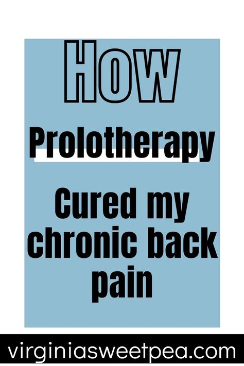 After years of suffering with chronic back pain, I found a miracle solution that cured it. Prolotherapy changed my life! Chronic Back Pain, Middle Back Pain, Yoga For Seniors, Back Pain Remedies, Back Injury, Back Pain Exercises, Body Healing, Nerve Pain, Free Workouts