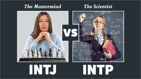 INTJs and INTPs are both deep thinkers where logic, objectivity and curiosity guide them. However there are some big differences between the two. Intj Friendship, Intp Friendship, Accurate Personality Test, Entp And Intj, Meyers Briggs, Colleges For Psychology, Intj T, Personality Assessment, Dark Things