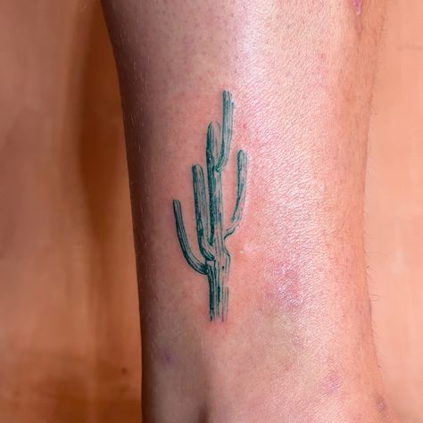 Saguaro Cactus Tattoo, Cactus Tattoos, State Flowers, Cactus Tattoo, Saguaro Cactus, Dope Tattoos, Creative Tattoos, Color Tattoo, Cute Tattoos