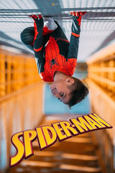 Spider Man Photo Shoot, Spiderman Pics, Superhero Photoshoot, Baby Boy Clothes Funny, Spiderman Poses, Spiderman Birthday Party Decorations, Spiderman Theme, Spiderman Kids, Spiderman Birthday Party