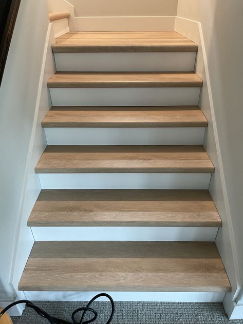 Gallery – Luxury Vinyl Treads Lifeproof Vinyl, Vinyl Stairs, Stair Rails, Stone Stairs, Driftwood Beach, Inside House, Pvc Flooring, Stair Nosing, Stair Railing