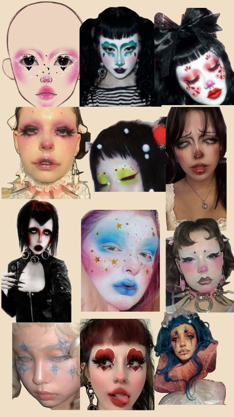 No Eyebrows Look, No Eyebrows Makeup Look, No Eyebrows Makeup, No Eyebrows, Eyebrows Makeup, Punk Makeup, Graphic Makeup, Alternative Makeup, Dope Makeup