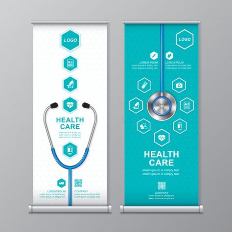 Roller Banner Design, Rollup Design, Healthcare Advertising, Rollup Banner Design, Medical Brochure, Standee Design, Medical Marketing, Roll Up Design, Medical Posters