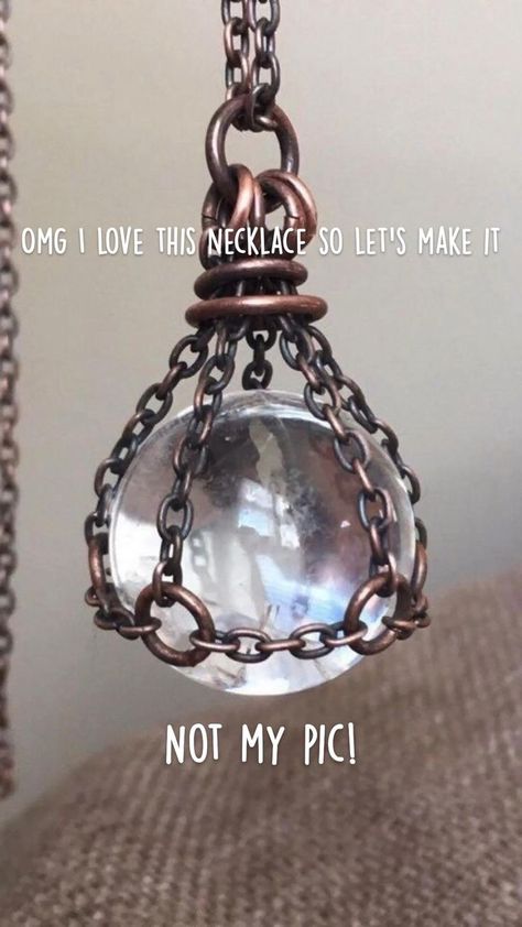 Omg I love this necklace so let’s make it | Diy wire jewelry, Handmade wire jewelry, Diy wire jewelry rings Diy Wire Jewelry Rings, Wire Jewelry Rings, Wire Wrapped Jewelry Diy, Wire Jewelry Designs, Handmade Jewelry Tutorials, Diy Wire Jewelry, Homemade Jewelry, Handmade Wire Jewelry, Fashion Victim