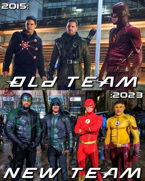 Green Arrow Cw, Team Flash, Flash Funny, Flash Costume, Heroes United, Arrow Verse, Dc Comics Series, Flash Comics, Arrow Cw