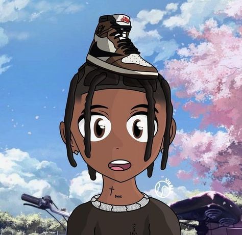 do IT! Rapper Travis Scott, Anime Rapper, Rapper Art, Swag Cartoon, Travis Scott, Anime, Art