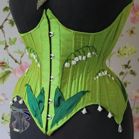 Rainbow Curve Corsettry Rainbow Corset, Coloured Wedding Dresses, Green Shot, Embroidered Corset, Corset Sewing Pattern, Bespoke Wedding Dress, County Cork, Corset Pattern, Corset Fashion