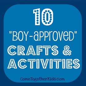 Come Together Kids: 10 Crafts and Activities for Boys Activities For Boys, Crafts For Boys, Crafty Kids, Fun Craft, Craft Activities For Kids, Summer Crafts, Crafts To Do, Craft Activities, Projects For Kids