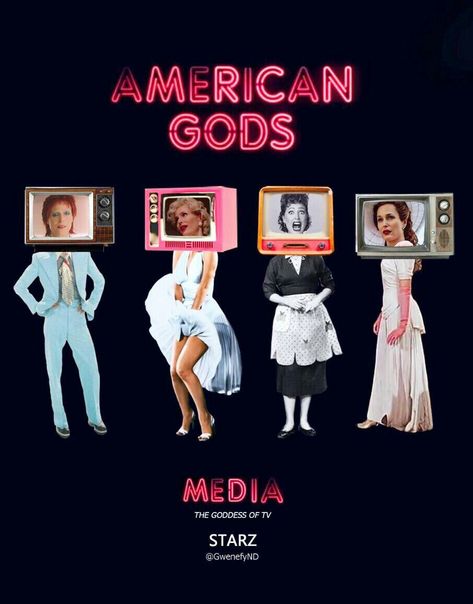 Media American Gods Agent Scully, Modern Myth, Yearbook Layouts, The Rings Of Power, Kristin Chenoweth, Rings Of Power, Legends And Myths, Pantomime, American Gods