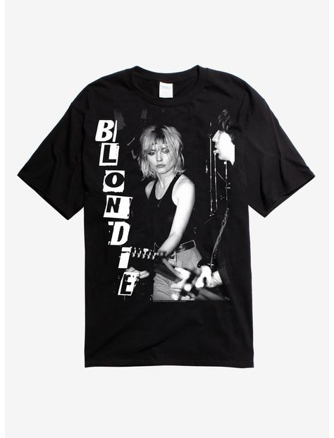 Graphic Tees Bands, Blondie Tshirt, Blondie T Shirt, Grunge Tshirt, Neo Grunge, Y2k T Shirt, Tokyo Street Fashion, T Shirt Png, Wet T Shirt