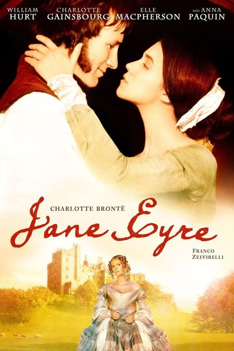 Jane Eyre 1996, Edward Rochester, Anna Paquin, Old Movie Posters, The Book Thief, Charlotte Gainsbourg, Charlotte Bronte, Indie Movies, We Movie