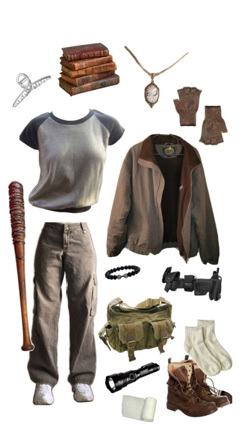 Maze Runner Outfits, Runners Outfit, Runner Girl, Adventure Outfit, Zombie Apocalypse, Maze Runner, Call Of Duty, New Era, Girl Outfits