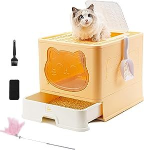 Cat Necessities, Enclosed Litter Box, Cat Litter Tray, Pet Items, Cat Toilet, Litter Tray, Cat Box, Old Cats, Large Cats