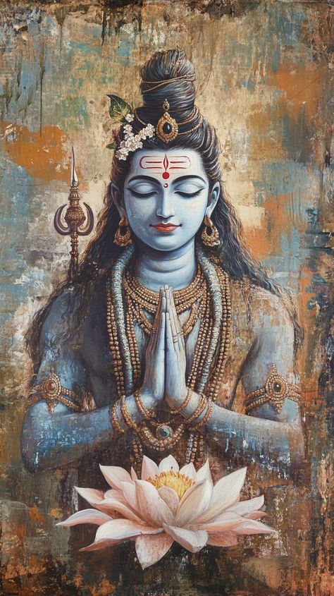 Shakti Wallpaper, Shiva Shakti Wallpaper, Shiva And Nandi, Bhairava God Art, Shiva Design, Meditative Pose, Maha Mantra, Shiva Meditation, Neem Karoli Baba