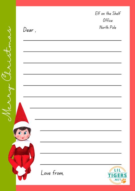 Elf Stationary Printable Free, Elf On The Shelf Letter Template Free Printable, Elf Warning Letter Free Printable, Elf Mail Free Printable, Elf On The Shelf Letter Template, Elf On The Shelf Blank Notes Free Printable, Elf On The Shelf Printables Free Letter, Elf On The Shelf Free Printables Letters, Elf On The Shelf Template Free Printable