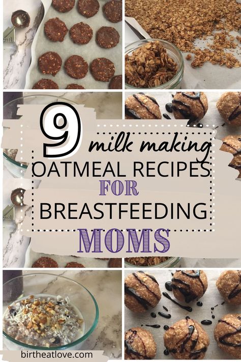 Breastfeeding Breakfast, Recipes For Breastfeeding Moms, Lactation Oatmeal, Breastfeeding Recipes, Lactation Granola, Best Oatmeal Recipe, Lactation Recipes Smoothie, Postpartum Meals, Oatmeal How To Make