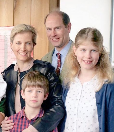 Earl & Countess of Wessex, Prince Edward & Sophie, with children Lady Louise and Viscount Severn James James Severn, James Viscount Severn, Sophie Rhys Jones, James Viscount, Louise Mountbatten, Viscount Severn, Rainha Elizabeth Ii, English Royal Family, Lady Louise Windsor