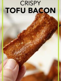 Tofu Bacon Bits, Vegan Tofu Sauce, Tofu Bacon Marinade, Vegan Australian Food, Tofu Bacon Recipe, Easy Tofu Recipes Quick, Tofu Benefits, Tofu Vegan Recipes, Crispy Tofu Recipes