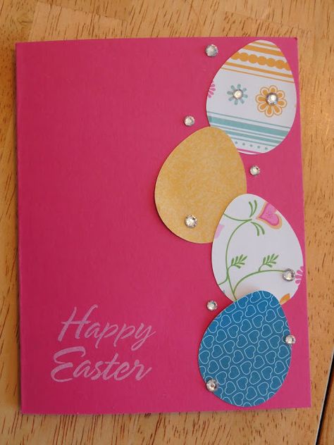 Handmade Easter Cards Ideas, Easter Cards Diy, Homemade Easter Cards, Kids Easter Cards, Handmade Easter Cards, Diy Easter Cards, Cards Diy Easy, Easter Arts And Crafts, Easter Cards Handmade