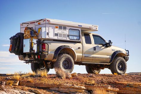 Custom Lifted Trucks, Overland Gear, Adventure Trailers, Truck Bed Camper, Truck Flatbeds, Overland Truck, Truck Camping, Overland Vehicles, Expedition Vehicle