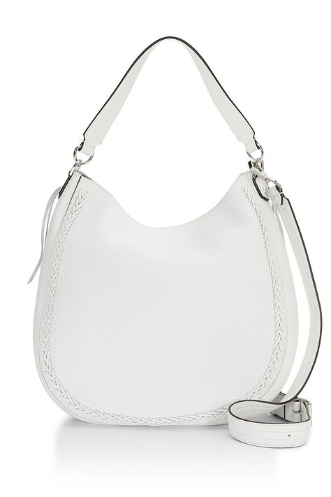 Unlined Convertible Hobo Whipstitch - Like butter. That’s what we think of this leather hobo handbag. It features a sleek, but roomy main compartment and two straps—one for your shoulder, and a longer one should you want to go crossbody. Whipstitching and a tassel bring more boho vibes. A perfect everyday bag. Style #: HSP7EUWH32 Whip Stitch, Leather Hobo Handbags, Handbag Outfit, Work Tote, Leather Hobo Bag, Hobo Handbags, Boho Vibe, Everyday Bag, Leather Hobo