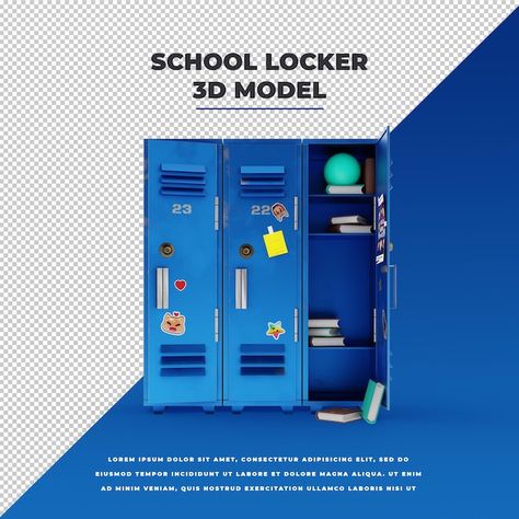 Locker Graphic Design, Back To School Displays, Locker Designs, School Locker, Dynamic Duos, Gym Interior, School Interior, Gym Logo, School Displays