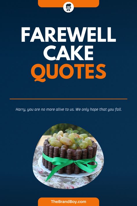 Leaving one’s job is probably amongst the toughest decisions you need to make in your entire life. #FamousQuotes #FamousSayings #SayingsandQuotes #LeadersQuotes #FarewellCakeQuotes Cake Sayings For Leaving Job, Farewell Cake Message, Send Off Message, Cake Phrases, Job Quotes Funny, Cake Messages, Cake Captions, Cake Sayings, Farewell Words