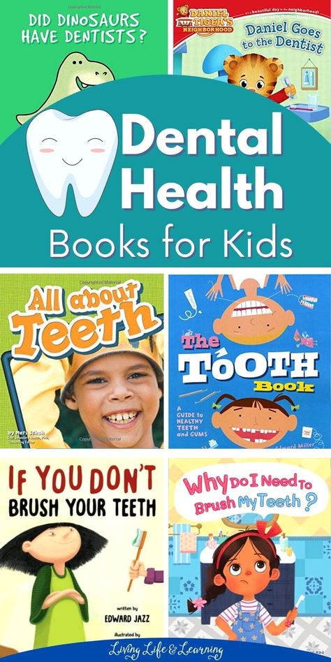 Looking for a way to make dental health more fun for your kids? Check out this list of great dental health books for kids that will help them learn about taking care of their teeth. Plus, they're all written in a fun and engaging style that will keep kids entertained while they learn. Perfect addition to your homeschool health science lessons. Dental Health Books, Homeschool Health, Kids Doctor Kit, Dental Care For Kids, Kids Dentist, Kids Teeth, Books For Toddlers, Dental Kids, Toddler Boy Gifts