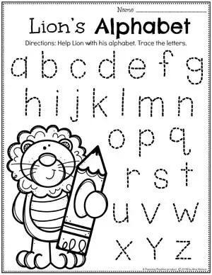 Preschool Letter Worksheets - Zoo Theme Letter Tracing #zootheme #preschool #preschoolworksheets #planningplaytime Jungle Pre K Activities, Circus Theme Worksheets Preschool, Zoo Learning Activities Preschool, Zoo Letter Activities Preschool, Jungle Literacy Activities Preschool, Zoo Animals Preschool Worksheets, Lion Worksheets Preschool, Jungle Worksheets Preschool, Kindergarten Zoo Activities