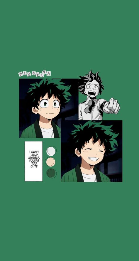 Midoriya Background, Deku Wallpapers Aesthetic, Green Anime Wallpaper, Deku Wallpapers, Midoriya Bakugou, Anime Green, Mha Wallpaper, Light Purple Wallpaper, Background Anime