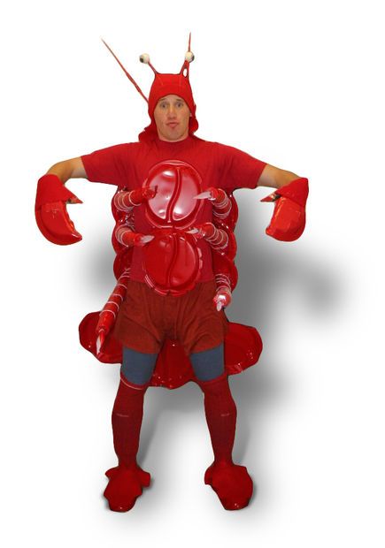 Lobster costume Burgundy Fall Outfits, Burgundy Top Outfit, Alice In Wonderland Play, Lobster Costume, Halloween Costumes And Makeup, Bike Challenge, Burgundy Casual Dress, Red Solo Cup, Red Costume