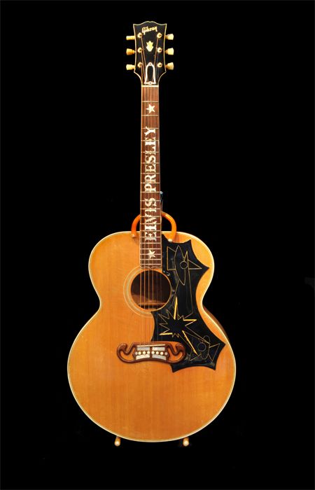 This is Elvis' 1956 Gibson J200. Elvis Guitar, Elvis Tattoo, Guitar Inspiration, Casper Mattress, Relic Guitar, Gibson Acoustic, Esp Guitars, Guitar Photos, Guitar Pics