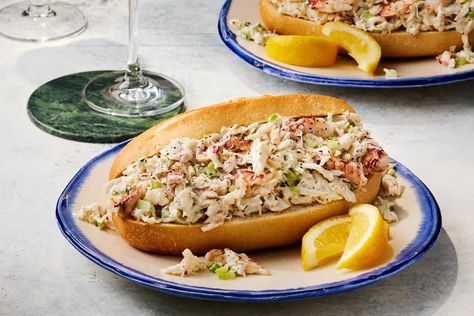 Crab Salad Sandwich Crab Salad Sandwich, Seafood Sandwiches, Crab Sandwich, Crab Rolls, Best Sandwich Recipes, Sourdough Sandwich, Dungeness Crab, 20 Minute Recipes, Crab Salad