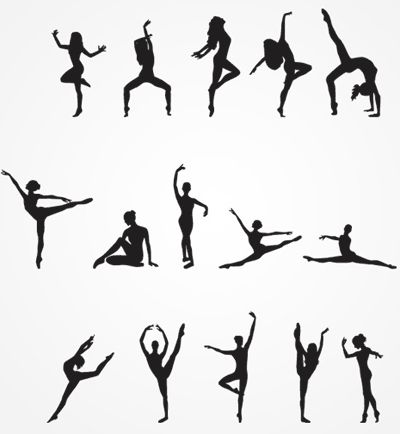 Free download Female figure dancing silhouettes icons in 15 different dance position. This is free download which can be used in personal or commercial projects. Dance Cookies, Dance Tattoos, Competitive Gymnastics, Female Dancing, Copy Drawing, Dancer Tattoo, Dance Tattoo, Dance Silhouette, Dancer Silhouette