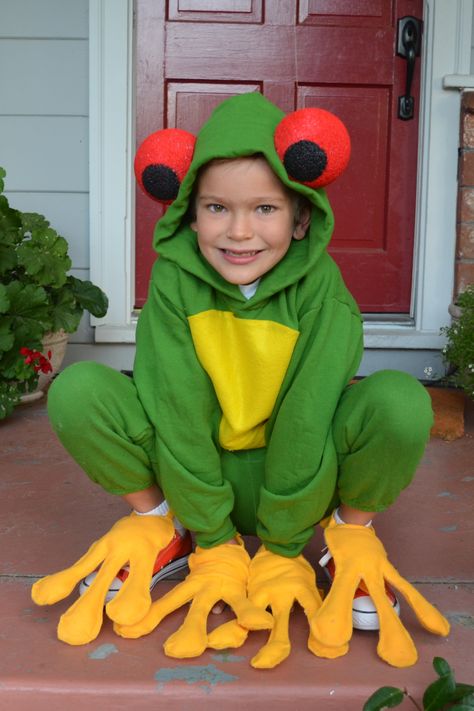 Tree Frog Costume, Easy Frog Costume, Diy Frog Costume, Frog Costume Kids, Frog Costume Diy, Honk Musical, Frog Outfits, Frog Outfit, Orange Converse