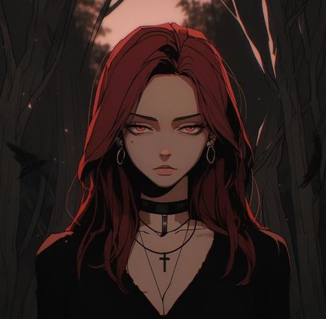 Red Head Oc, Red Hair Anime Woman, Red Hair Cartoon, Anime Red Hair, 얼굴 그리기, Gothic Fantasy Art, Cartoon Profile Pictures, Free Cash, Digital Art Anime