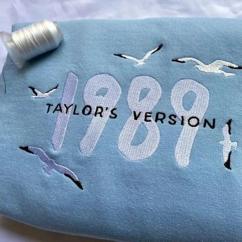 Don't forget this epic 1989 embroidered custom crew neck! it's absolutely adorable and one of my favorite items in the shop! no joke, it's BEAUTIFUL 😍😍😍 everything is on sale !!!! run and grab one while you can ! . . . . . #TaylorSwift, #Swifties, #TaylorNation, #Swiftie, #Lover, #1989, #Red, #Fearless, #SpeakNow, #Reputation, #TS7, #TS8, #Swift, #TaylorSwiftNow, #TaylorSwiftFan, #TaylorSwiftUpdate, #TaylorSwiftMemes, #TaylorSwiftEdit, #TaylorSwiftStyle, #TaylorSwiftFanPage, #TaylorSwiftLyric... Hoodies Zipper, Sweatpants For Women, Matching Hoodies, Pants Baggy, Taylor Swift Outfits, Matching Sweatshirts, Women Sweatshirts, Embroidery Sweatshirt, Embroidered Crewneck