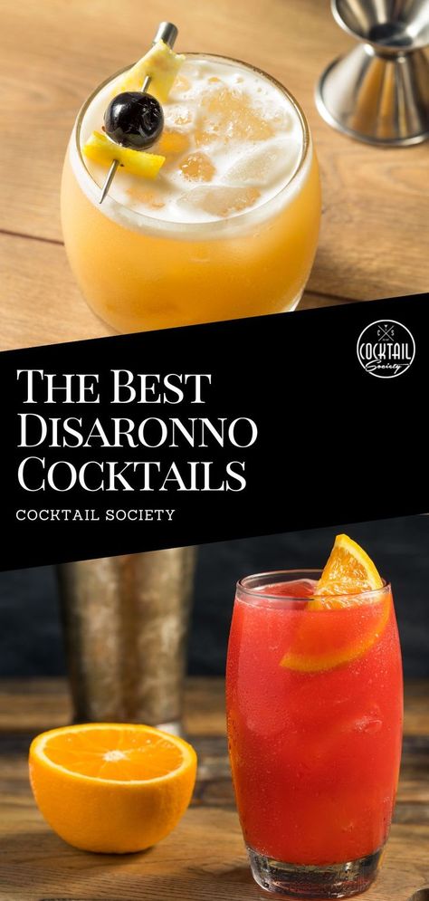 Amoretto Drinks, Disaronno Cocktails, Disaronno Drinks, Amaretto Drinks Recipes, Cocktail Amaretto, Amaretto Sour Recipe, Amaretto Recipe, Amaretto Drinks, Enders Game