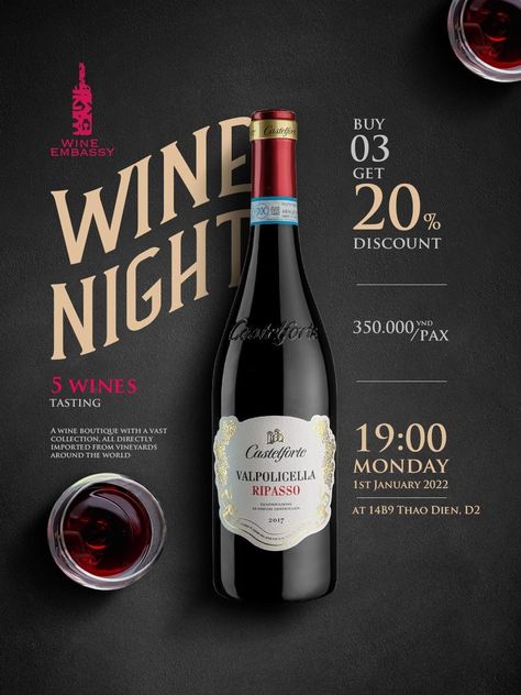 Wine Ads Creative, Wine Tasting Poster, Wine Social Media Post, Wine Poster Design Ideas, Wine Flyer Design, Wine Design Poster, Wine Catalogue Design, Wine Advertising Design, Wine Poster Design