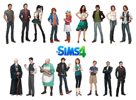 Sims 4, Jason Chan on ArtStation at https://www.artstation.com/artwork/q9P22 Sims 4 Fanart, Sims 3 Supernatural, Sims 2 Male Clothes, Sims 2 Supernatural, Sims 2 Vampire, Sims 2 4t2, Jason Chan, The Sims 2, Circus Characters