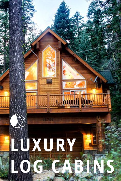 Luxury Cabins, Cabin Weekend, Luxury Log Cabins, A Frame Cabins, Cabin Tent, Outdoor Vacation, Fall Getaways, Cabin Vacation, Luxury Glamping