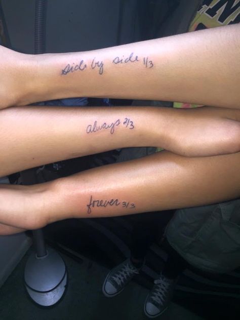 small, arm tattoos, always and forever Tattoos Always And Forever, Always And Forever Tattoo, Forever Tattoo, Small Arm Tattoos, Arm Tattoos, Sister Tattoos, Always And Forever, Arm Tattoo, Tatting