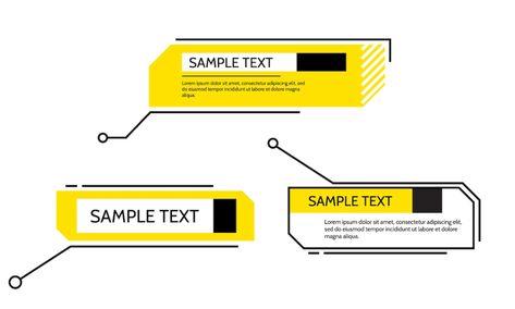 Callouts Design, Table Chart, Virtual Reality Technology, Futuristic Background, Text Layout, Digital Frame, Banner Vector, Frame Template, Graphic Elements