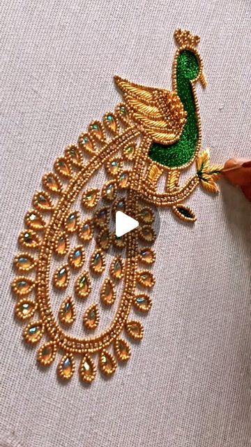 Hand Embroidery Design For Blouse, Simple Hand Embroidery Blouse Design, Aari Flower Design, Pot Neck Aari Work Blouse, Silk Thread Aari Work, Cut Work Aari Blouse Designs, Blouse Aari Work Design, Princess Cut Blouse Design, Princess Cut Blouse