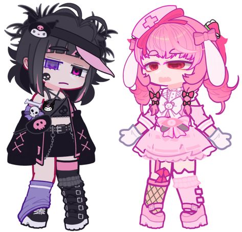 My Melody Outfit Ideas, Outfit Ideas Club, Melody Outfit, My Melody Outfit, Outfit Ideas Sporty, Kuromi Outfit, Gacha Nox, Hello Kitty Clothes, Cartoon As Anime