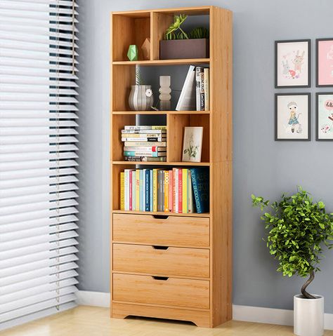 Wardrobe With Bookshelf, Cupboard Bookshelf, Bookshelf Wardrobe, Wardrobe Unit, Bookshelves For Small Spaces, Wardrobe With Drawers, Display Bookshelf, Tall Shelf, Bed Base Frame